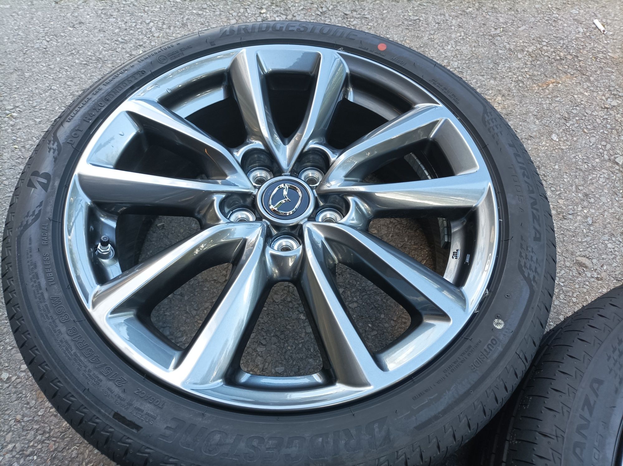 18" оригинални ал.джанти с гуми и датчици за Mazda 3/Cx30/Mx30/6...