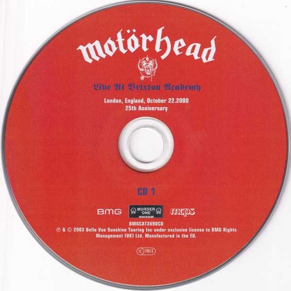 2xCD Motorhead – Live at Brixton Academy (The Complete Concert) 2000