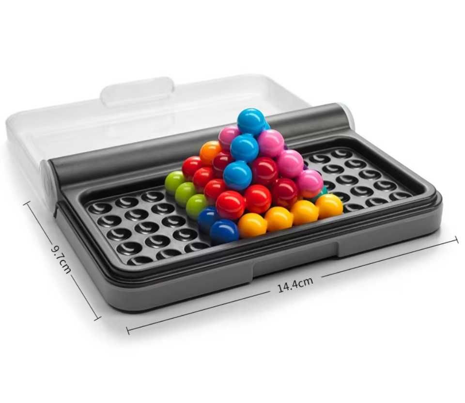 IQ Game PYRAMID № 5 от 8 – 3D части за височина. Логическа игра