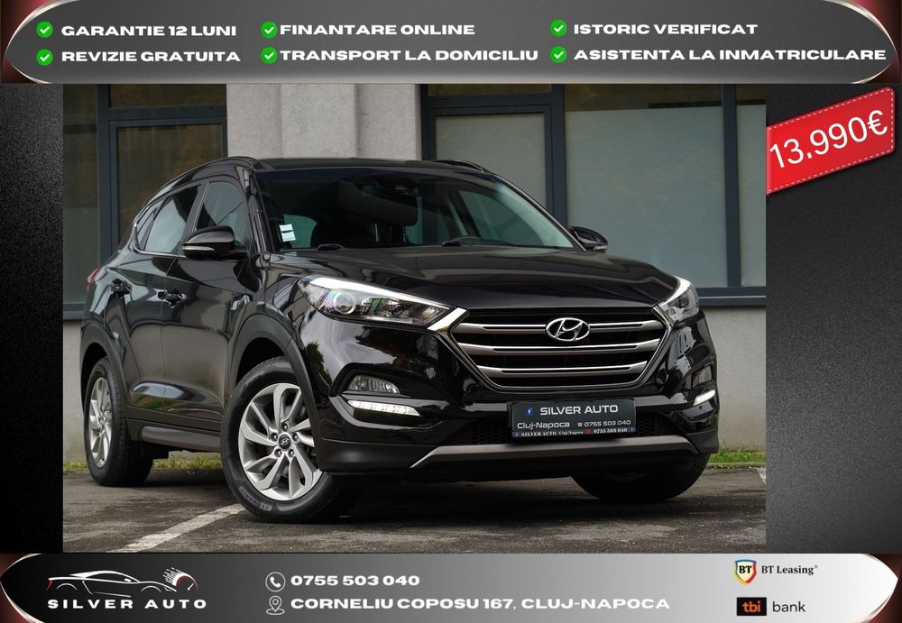 Hyundai Tucson Trapa Piele Manual Navi Led Rate Garantie