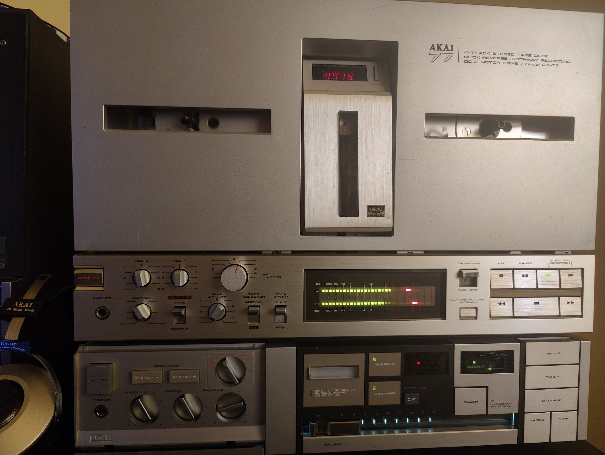 Akai GX-77 impecabil