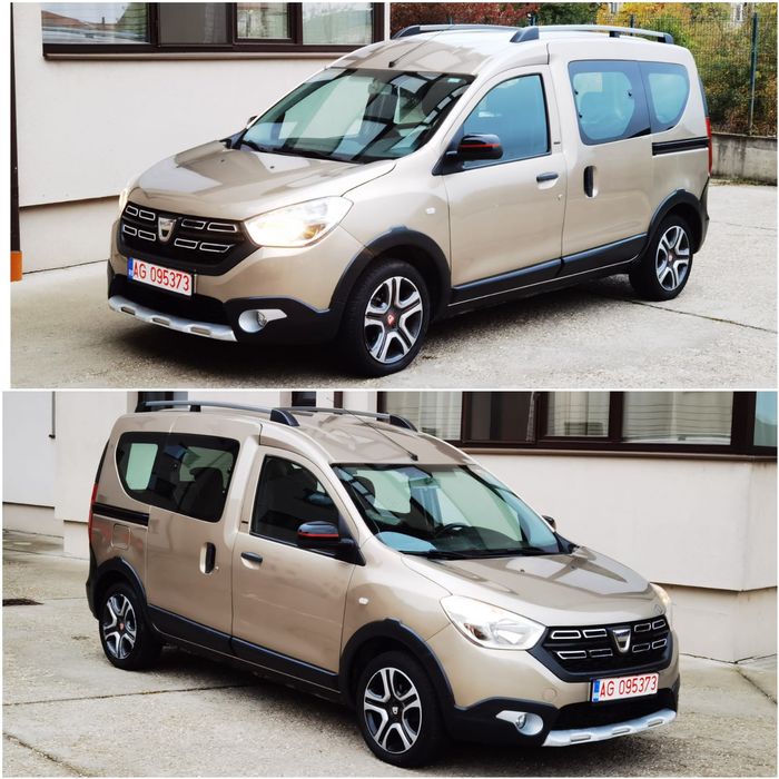 Dacia Dokker Stepway Techroad Navi Camera Senzori 47000km benzina Eur6