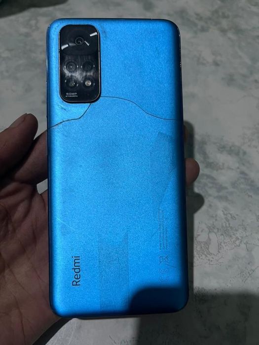 Redmi note 11 bor 64 gb hotira 4+4operativka
