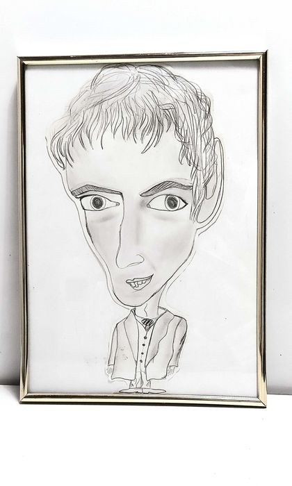 Caricaturi la comanda portret creion