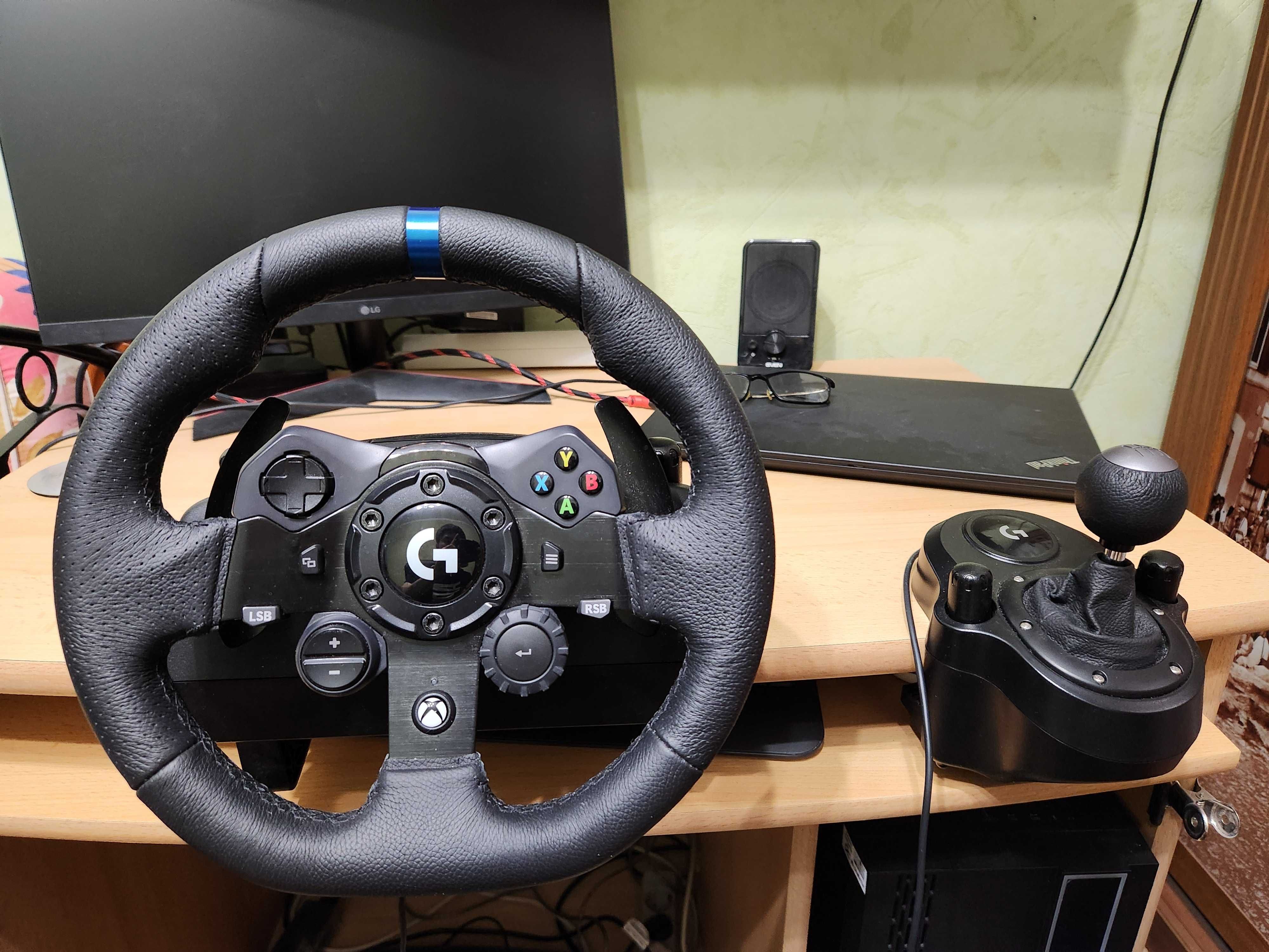 Игровой контроллер - Руль + КПП - Logitech G923 True Force + Shifter