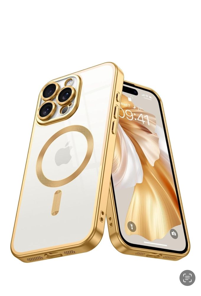 Husa Luxury Magsafe Transparenta Iphone 11/12/13/14/15/16E/16/PRO/MAX