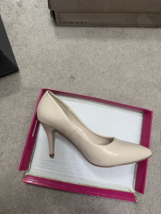 Нежные Бежевые лодочки