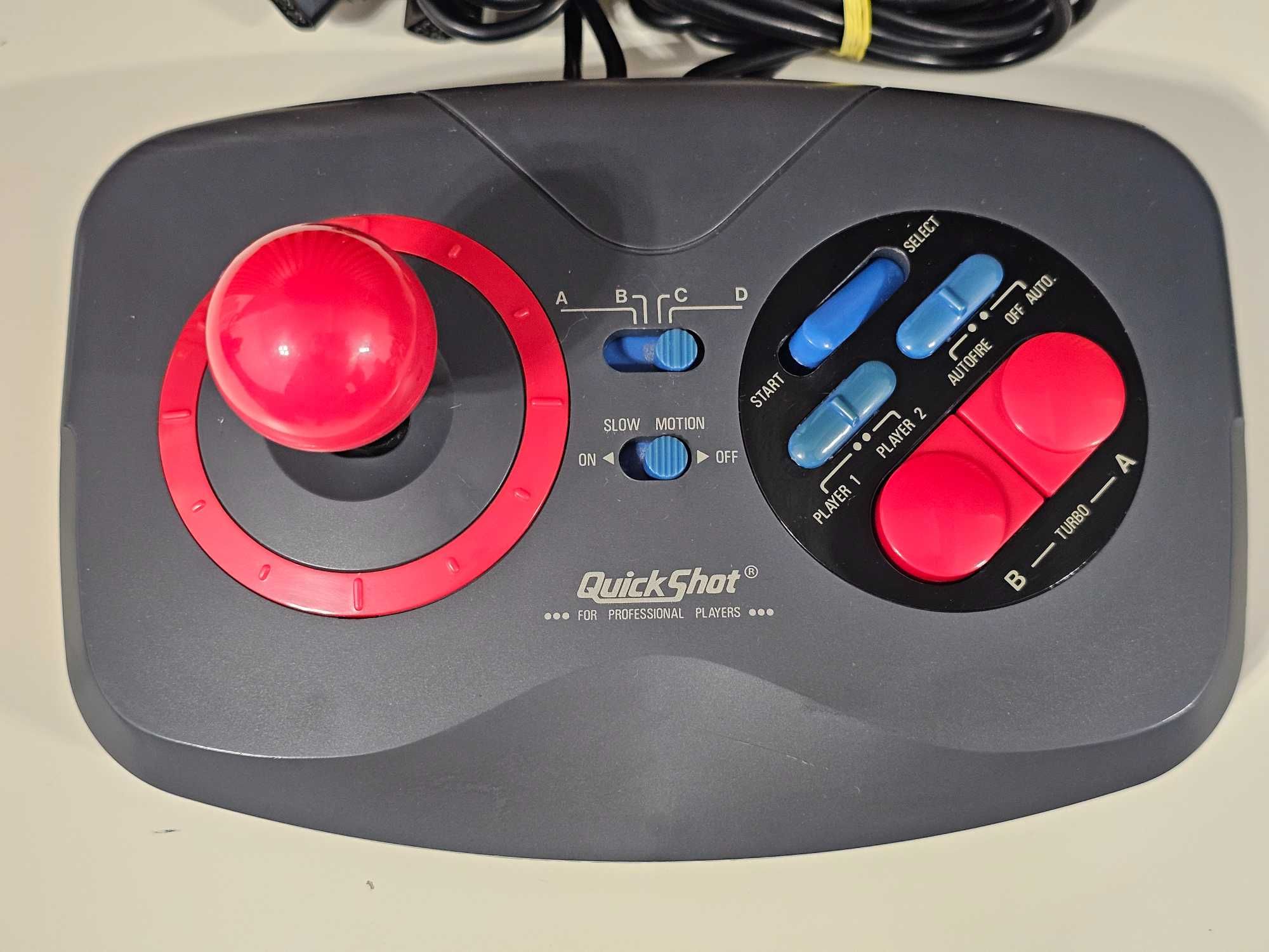 Controller Quickshot Maverick qs-128 joystick Atari Commodore Sega