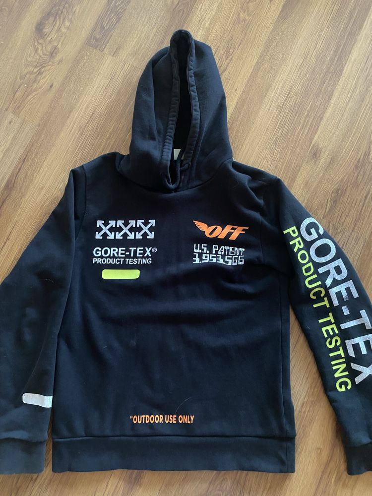 Off-white goretex hoodie