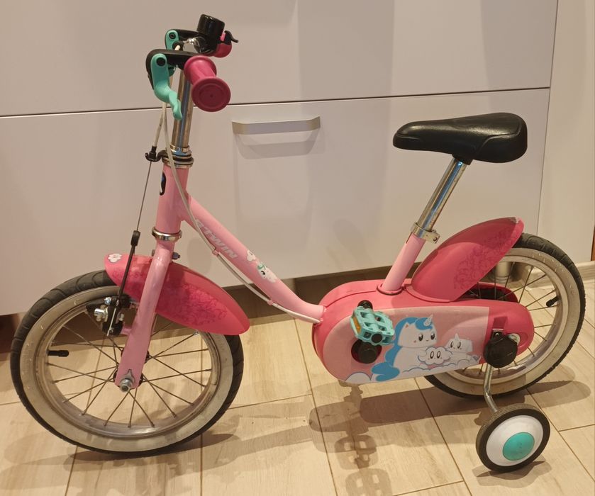 Bicicleta fete unicorn 14 inch