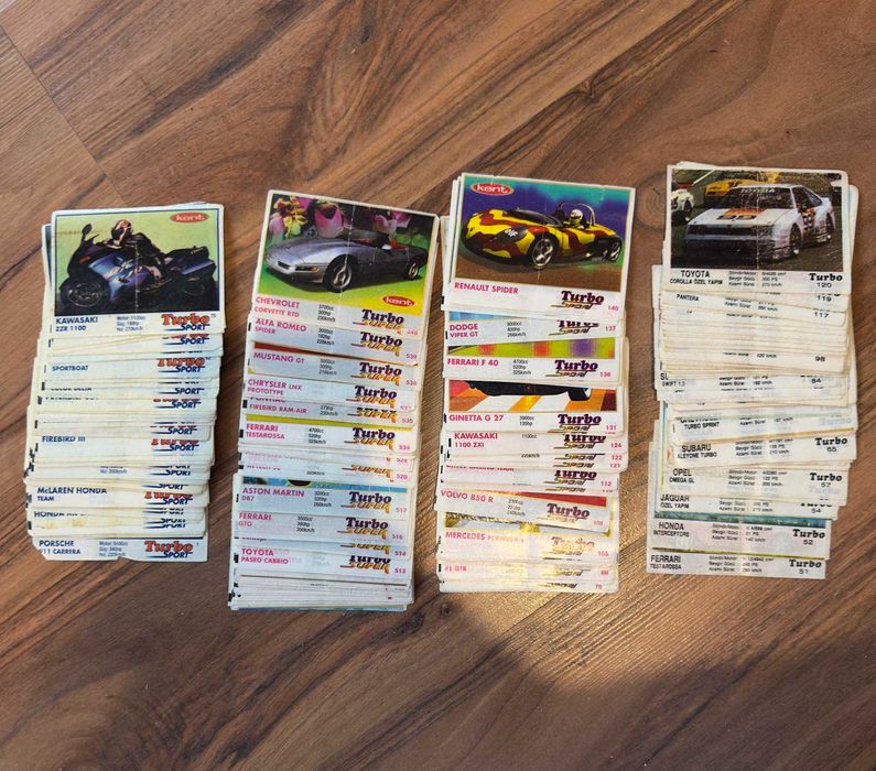 Картинки от дъвки Турбо цели серии 51-120 , 1-70 , 71-140 , 471-540