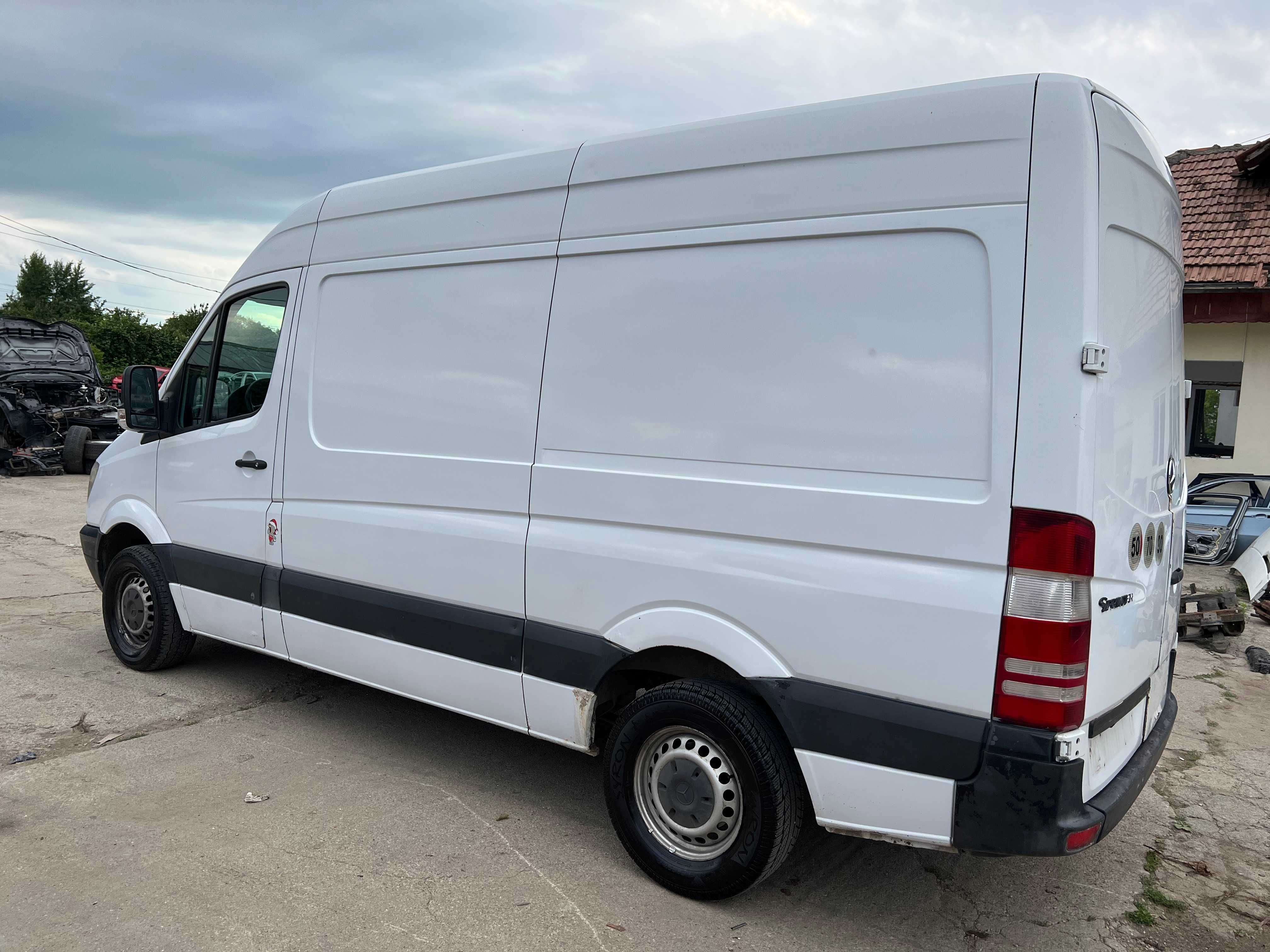 JANTE OTEL 16"MERCEDES SPRINTER 2008 6x130 6.5J ET 62 cu anvelope 235