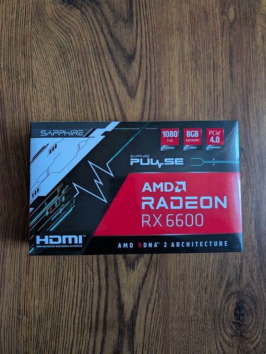 Видеокарта RX6600 8gb