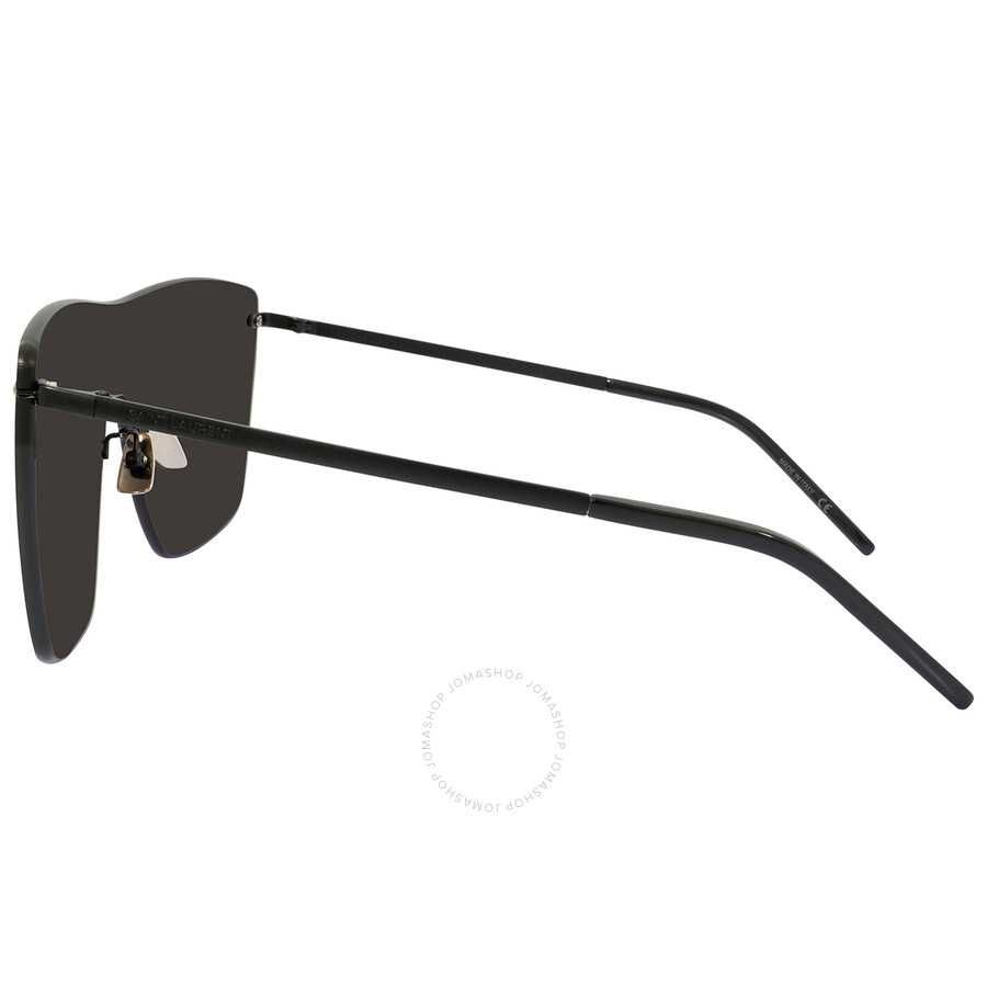 НОВИ - Sunglasses Saint Laurent - Rimless Black SL 463 MASK-002