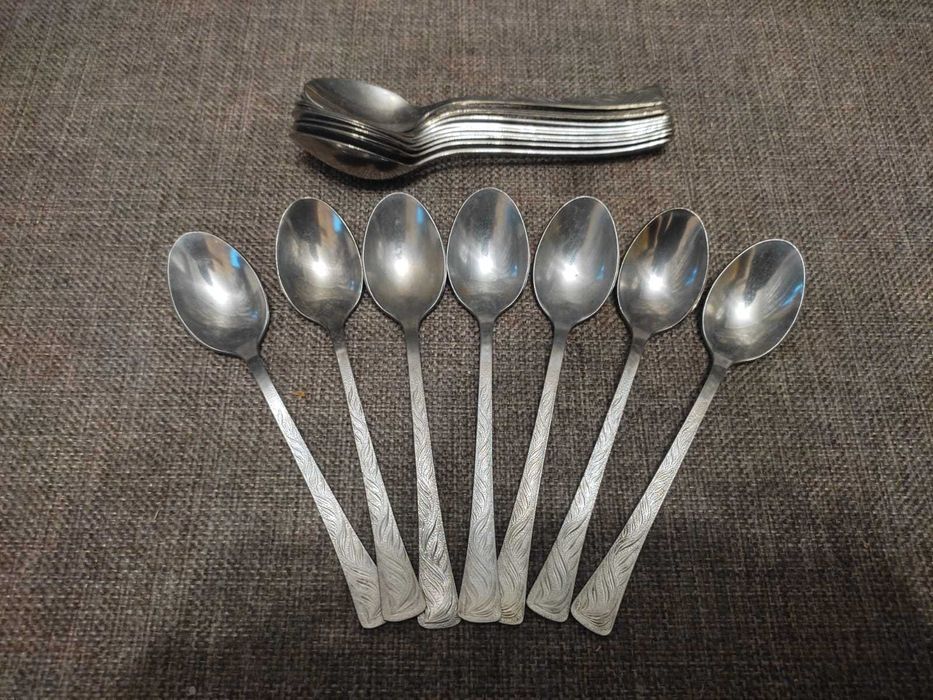 Ложки чайные СССР новые нержавеющая сталь лепестки