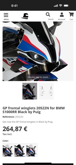 Крила PUIG GP за S1000RR 19-20