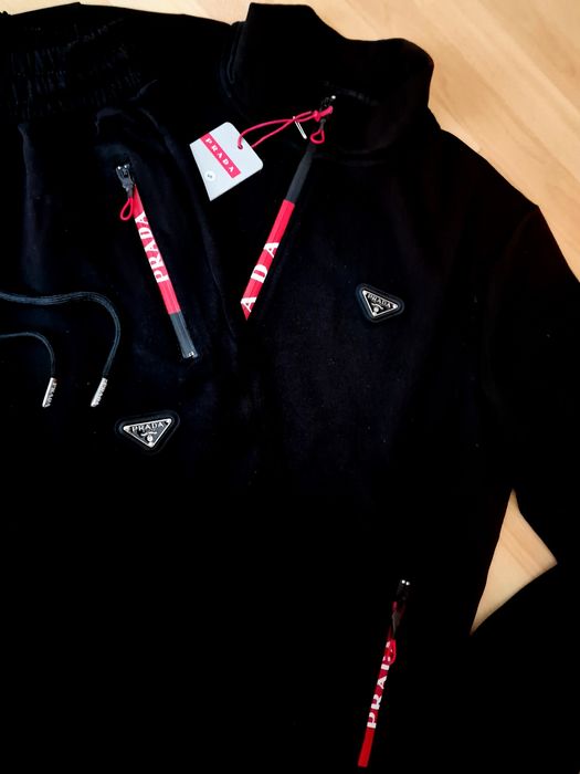 Trening Prada,bumbac,logo metalic,Italia