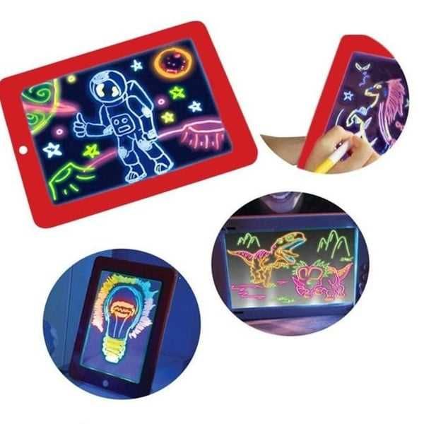 Tableta De Desenat, Magic Pad 8 efecte luminoase