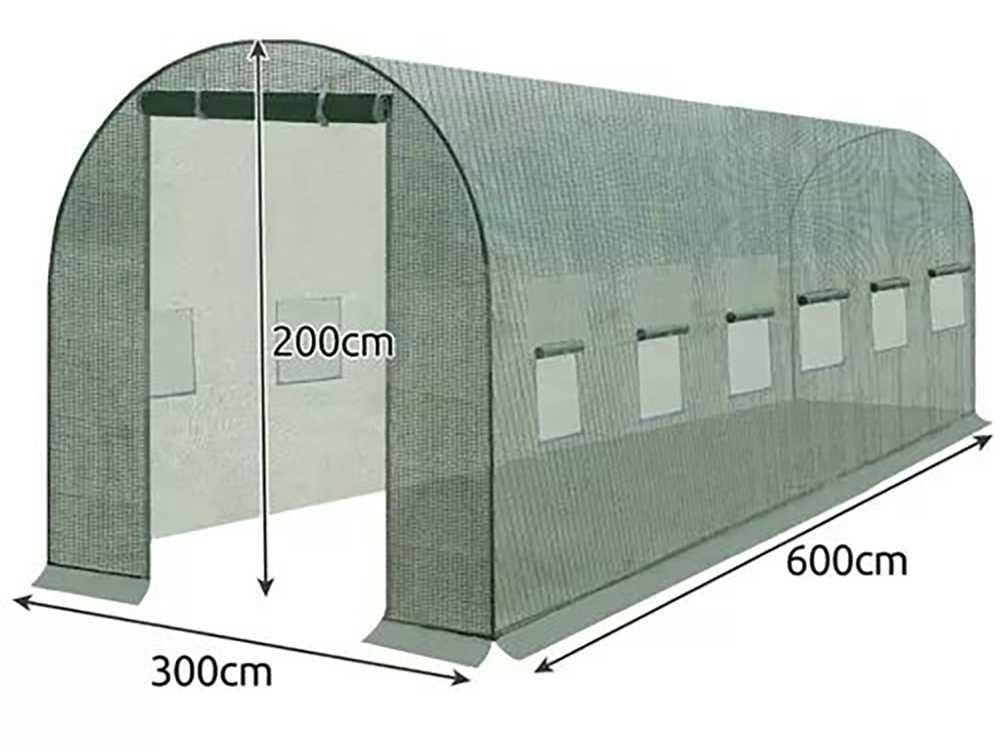 Покривала за оранжерия, 2 размера/модела, 4x3x2м, 6x3x2м, Gardlov