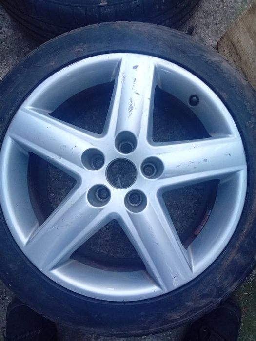 Jante Mercedes, Passat.   17  cu cauciucuri 225x45x17 de vara 112x5 .