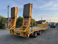 Trailer 2 Axe Goldhoffer 28t Rampe Hidraulice! Recent Adus