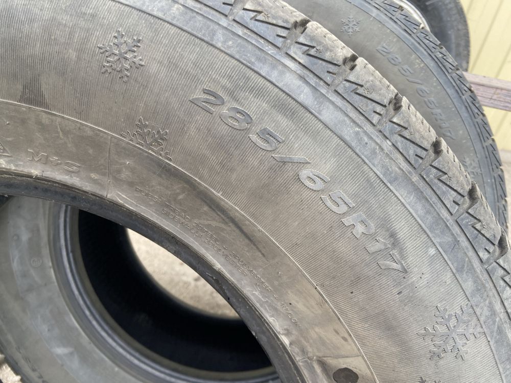 Продам резину 265/70 R16, 285/65 R17