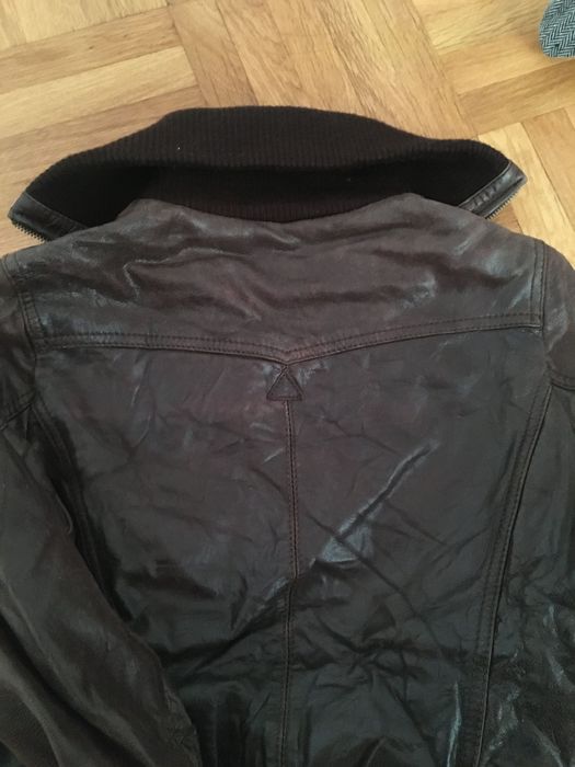 Кожено яке Stradivarius размер S