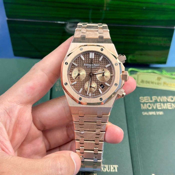 audemars piguet royal oak  злато/ кожа