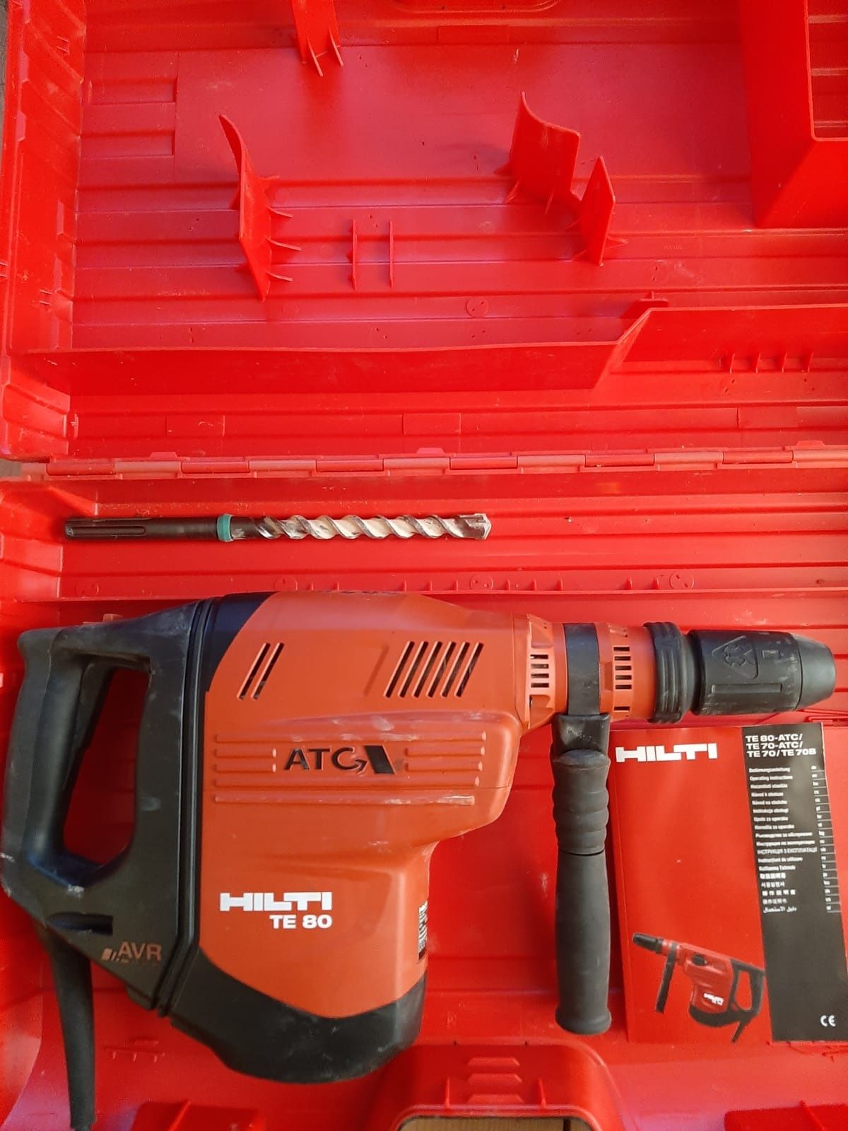 Picamar rotopercutor HILTI TE 80 ATC-AVR (ciocan demolator)