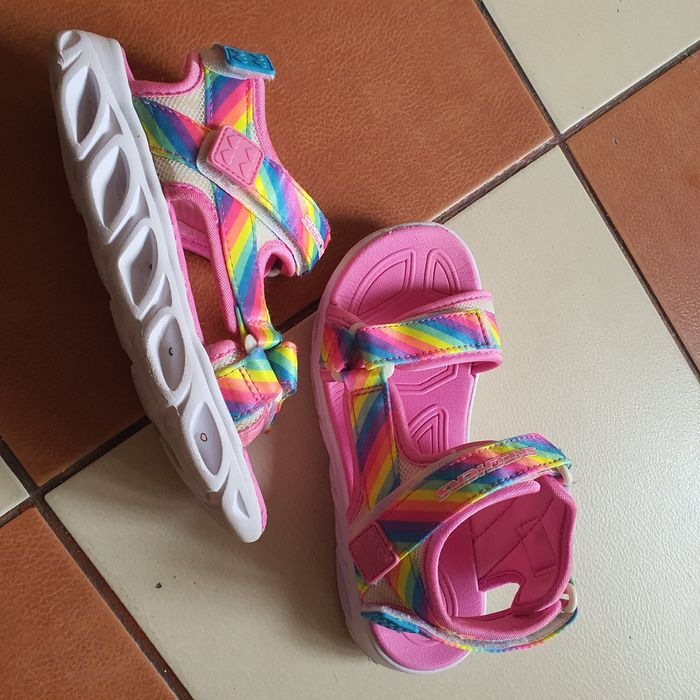 Sandale skechers fetiță