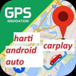 Harti gps navigatie auto gps aparate portabile carplay andoid auto