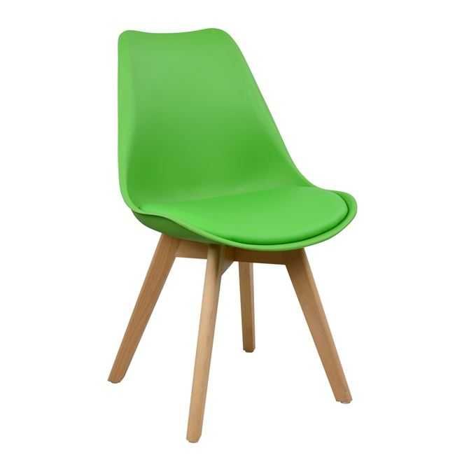 Стол Gasto, крака от масивна дървесина и 10 различни цвята - TOP цена!