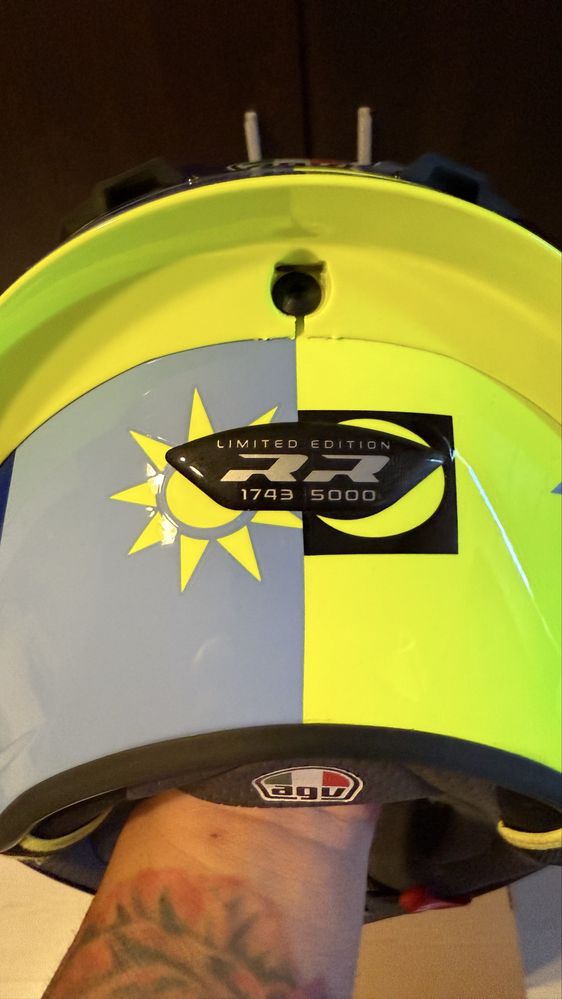 Agv pista gp rr limited edition soleluna 2022