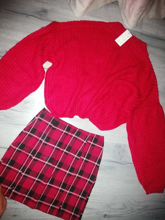 Pulover dama S oversized nou