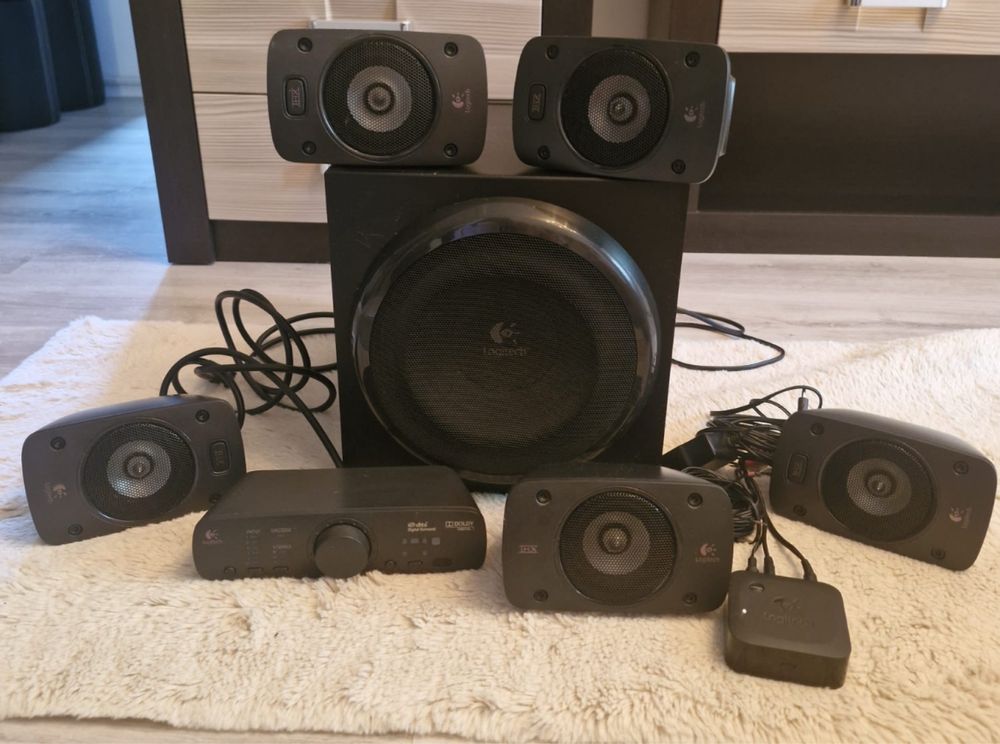 Boxe LOGITECH Z906, 5.1, 500W, negru