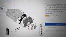 simering arbore cotit / reluctor e90 bmw