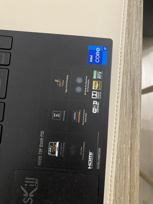 Laptop gaming Asus tuf dash f15
