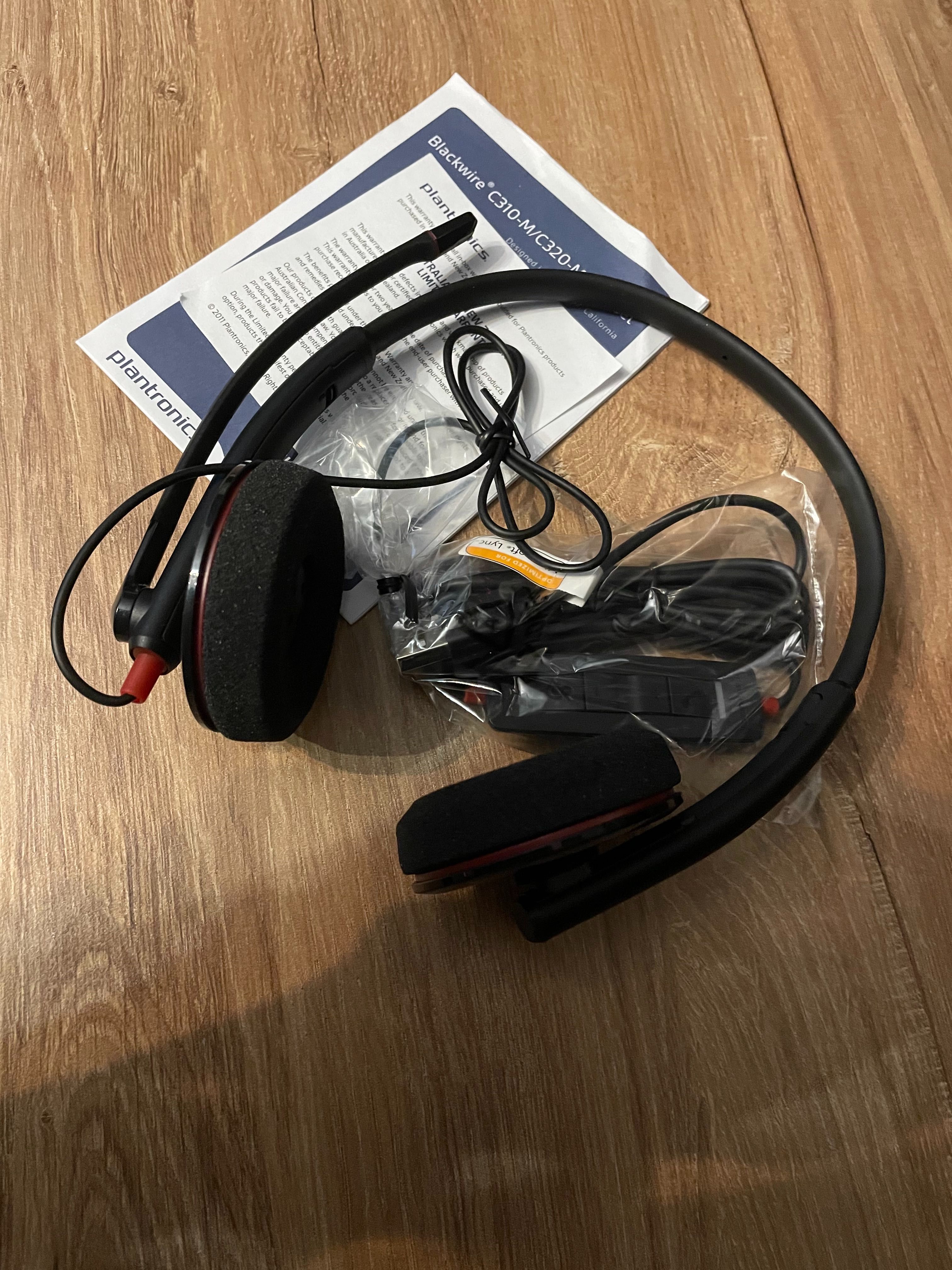 Casti Plantronics HW261N noi cu microfon