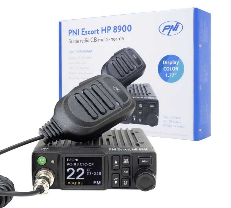 Statie Radio CB PNI Escort HP 8900 Auto Squelch 12V – 24V * Model 2026