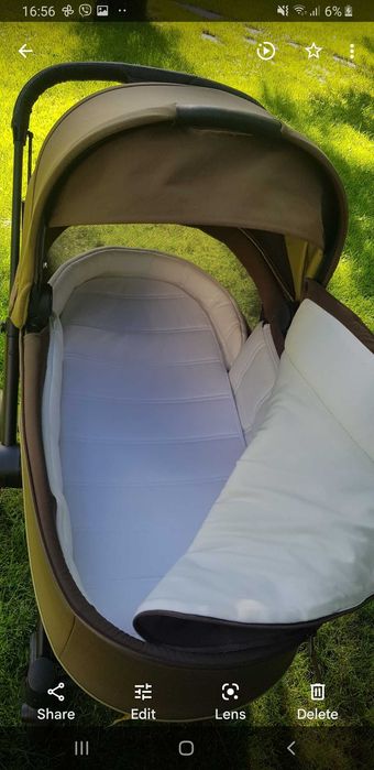 Кош за новородено Cybex Priam Lux Khaki -Green