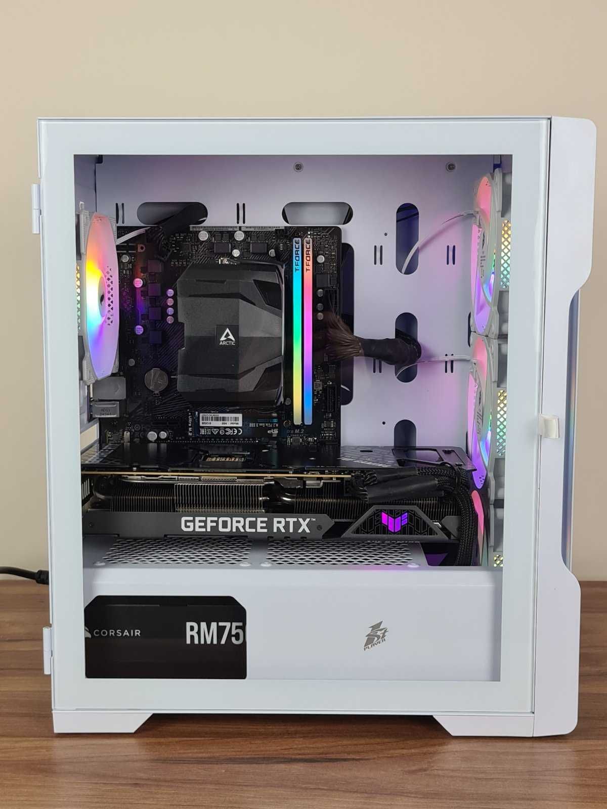 Гаранция / Нов ( RTX 3070 / 32 RAM / Ryzen 5600 ) Геймърски !