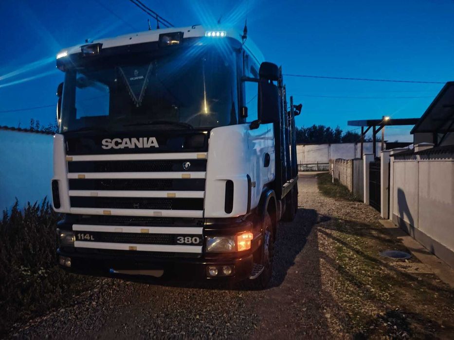 Camion forestier Scania