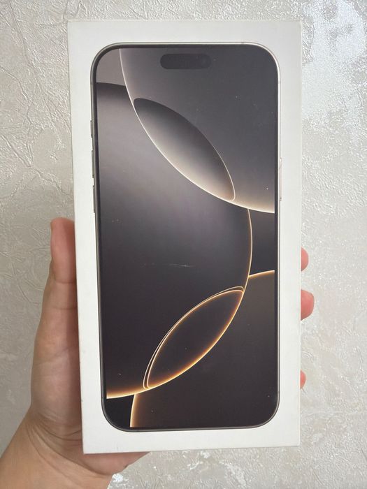 Natural Titan iPhone 16 Pro max 1 TB e-sim, емкость 100%,цикл 115