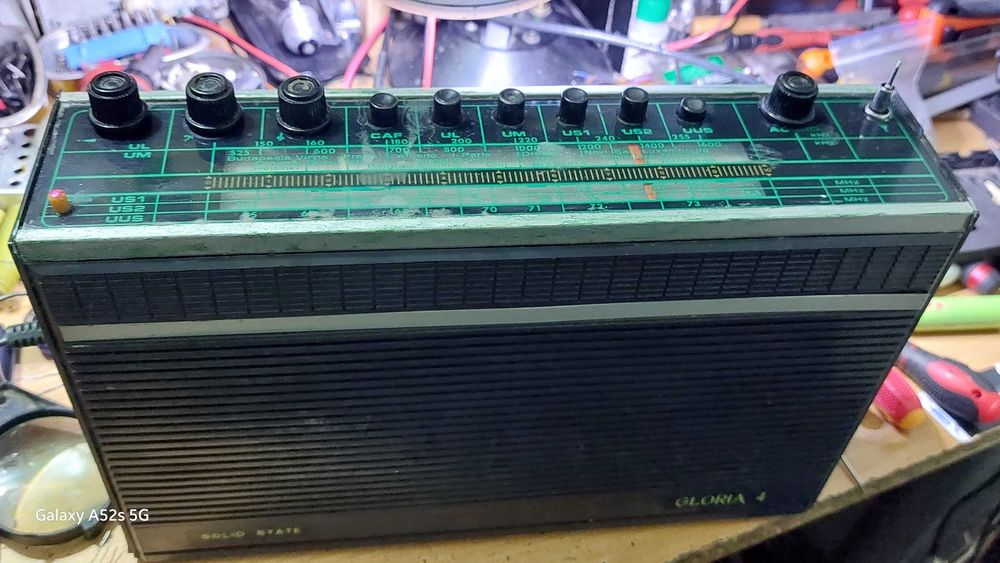 Modificare Radio Gloria Neptun Mamaia Vef In banda 88-108 MHz