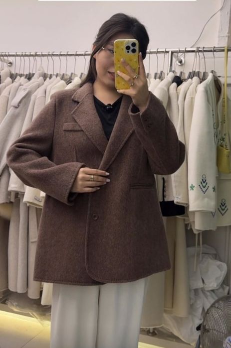 Пальто шерстяной