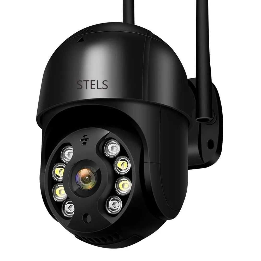 Камера за наблюдение STELS SL90, IP Wi-Fi, 4K Ultra HD, PTZ камера,8MP