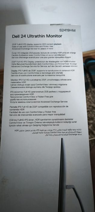 Monitor dell 24 fhd ips