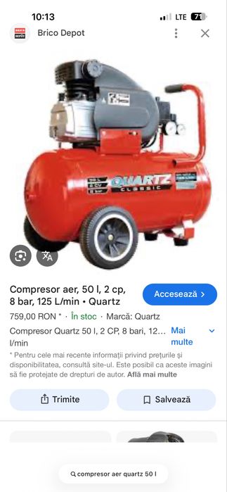 Vand compresor quartz