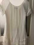 Rochie de vară RS12165 Alb Regular Fit, NISSA, mărimea 42
