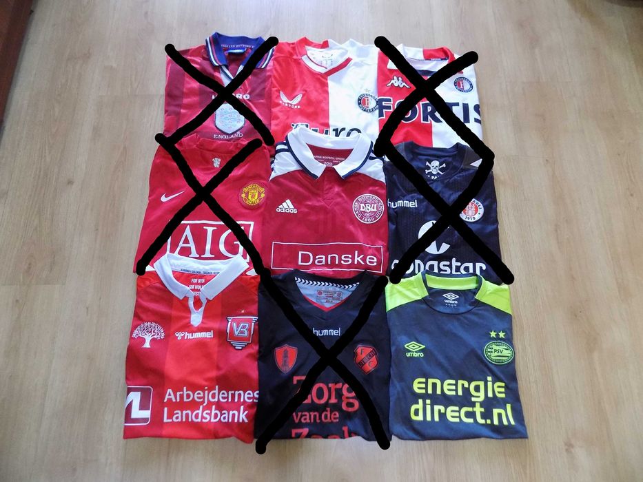 футболни тениски feyenoord denmark vejle boldklub adidas екип оригинал